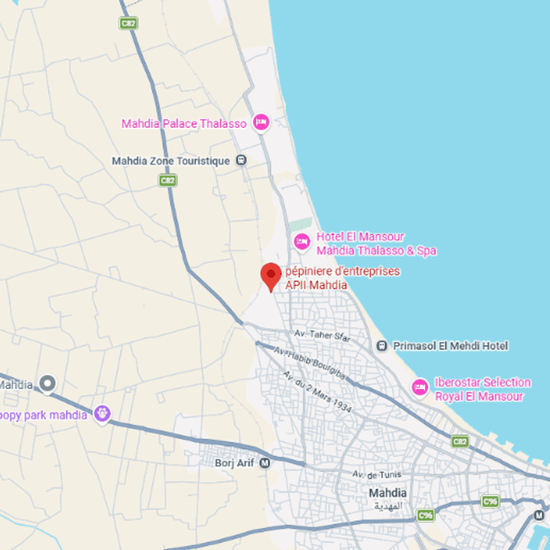 Replica 3D Fabrication Lab Location in Mahdia, Tunisia